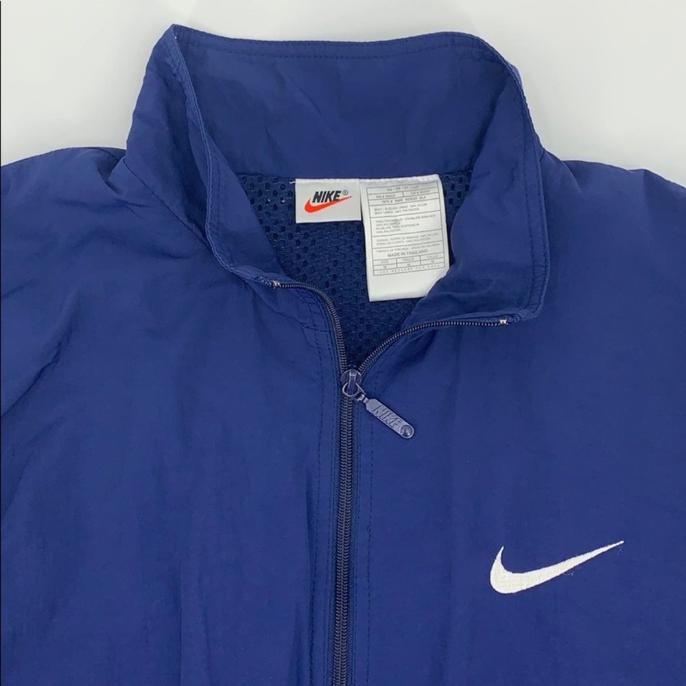 Vintage NIKE USA Olympic Track & Field Swoosh Lined Windbreaker Medium - Picture 4 of 15